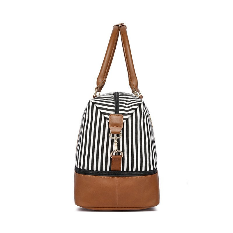 Nova Striped Travel Bag