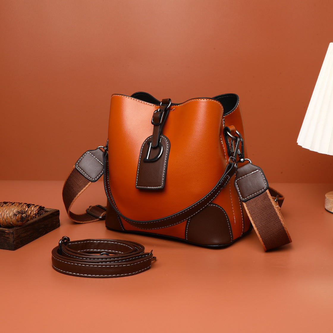 Nova Letter D Crossbody Bag