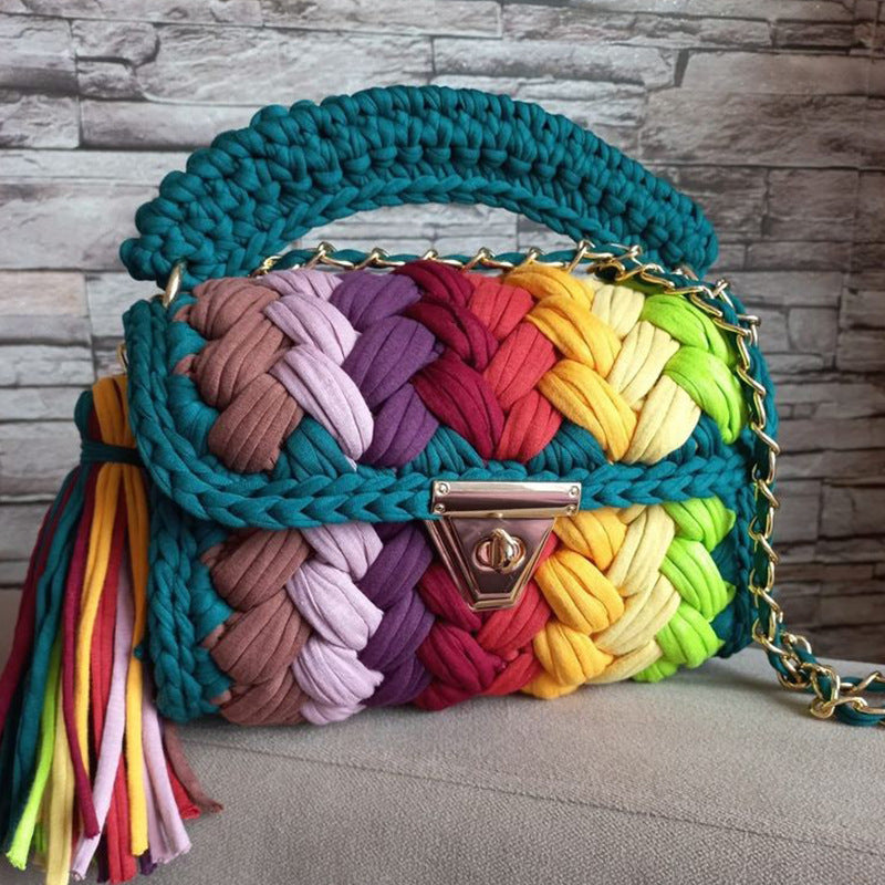Nova Handwoven Crossbody Bag