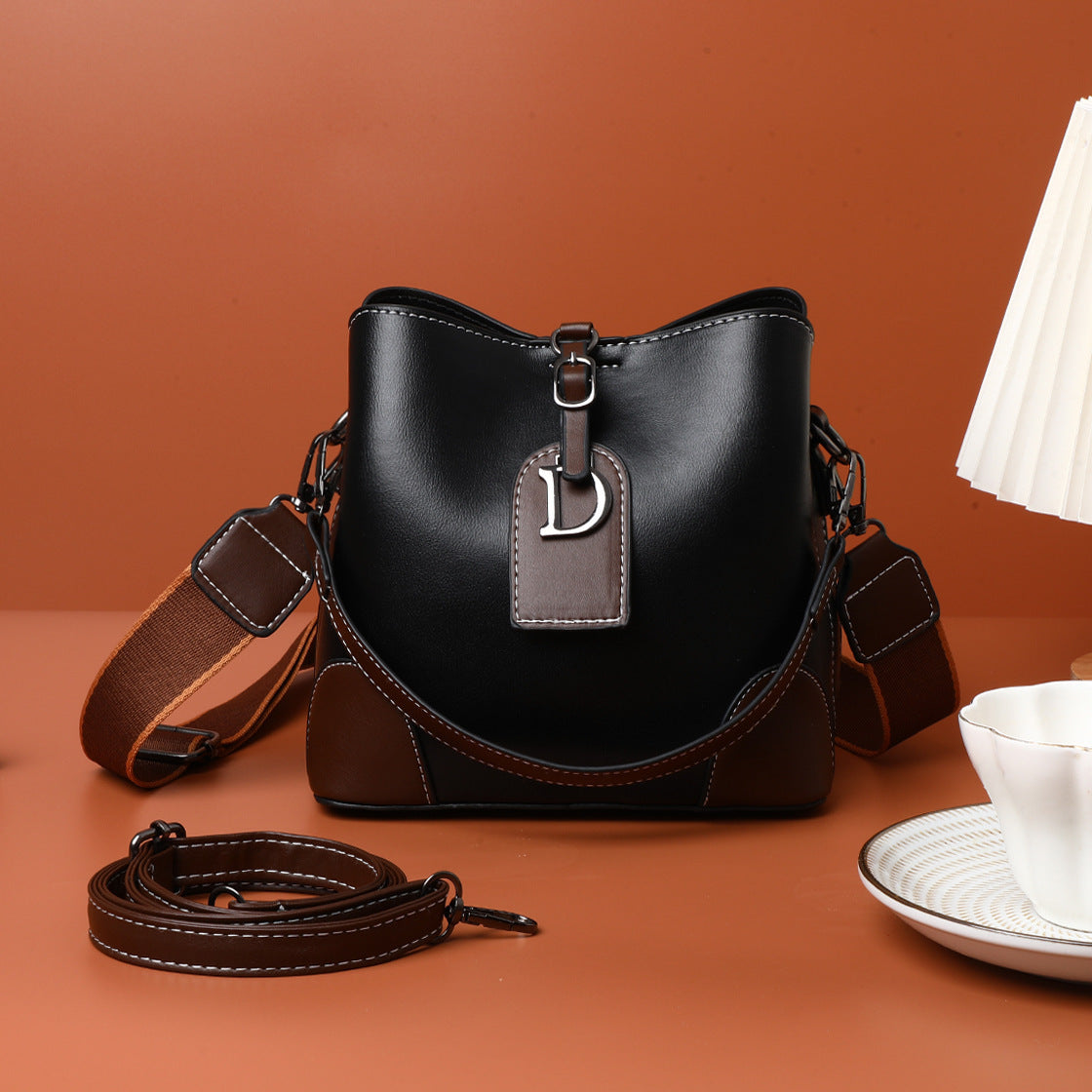 Nova Letter D Crossbody Bag