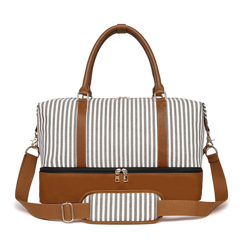 Nova Striped Travel Bag