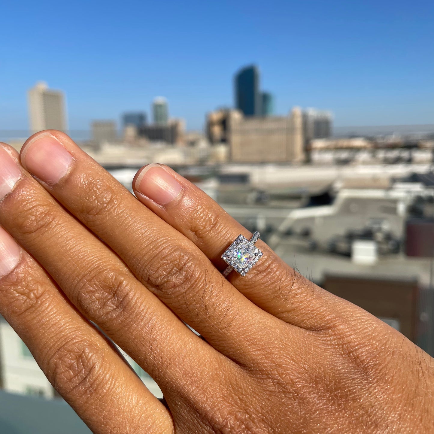 Princess Cut Ring