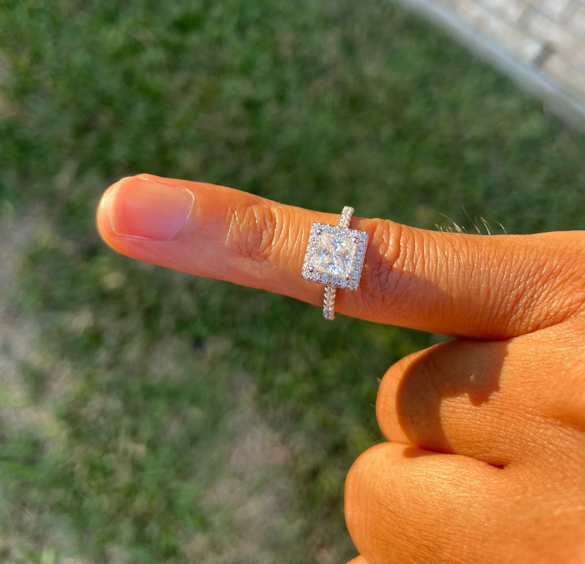 Princess Cut Ring
