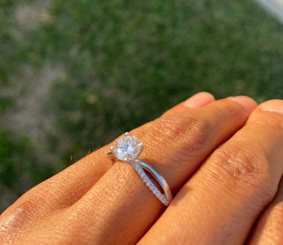 Princess Cut Ring (Infinity)
