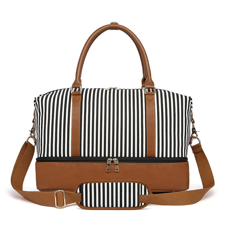 Nova Striped Travel Bag