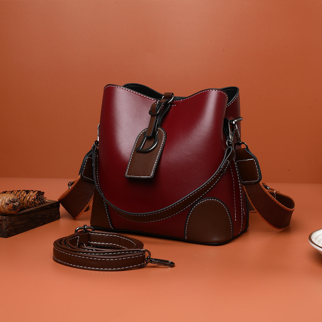 Nova Letter D Crossbody Bag