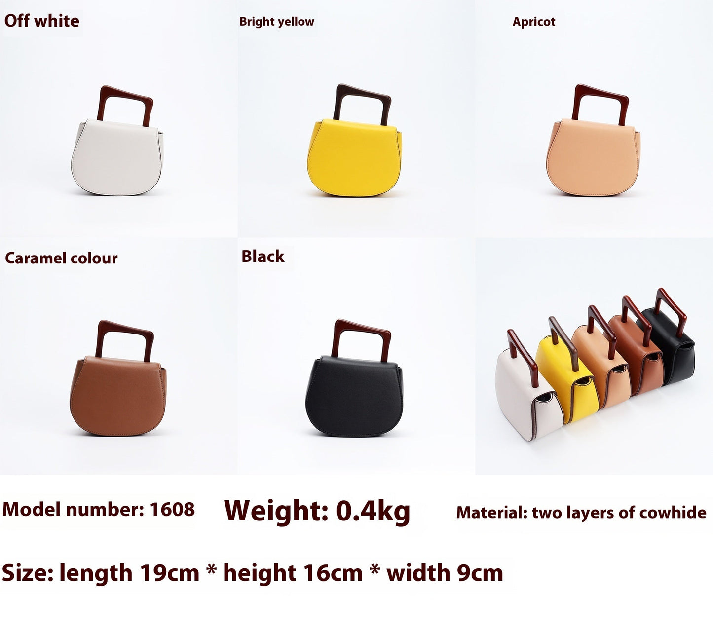 Nova Leather Shoulder Bag