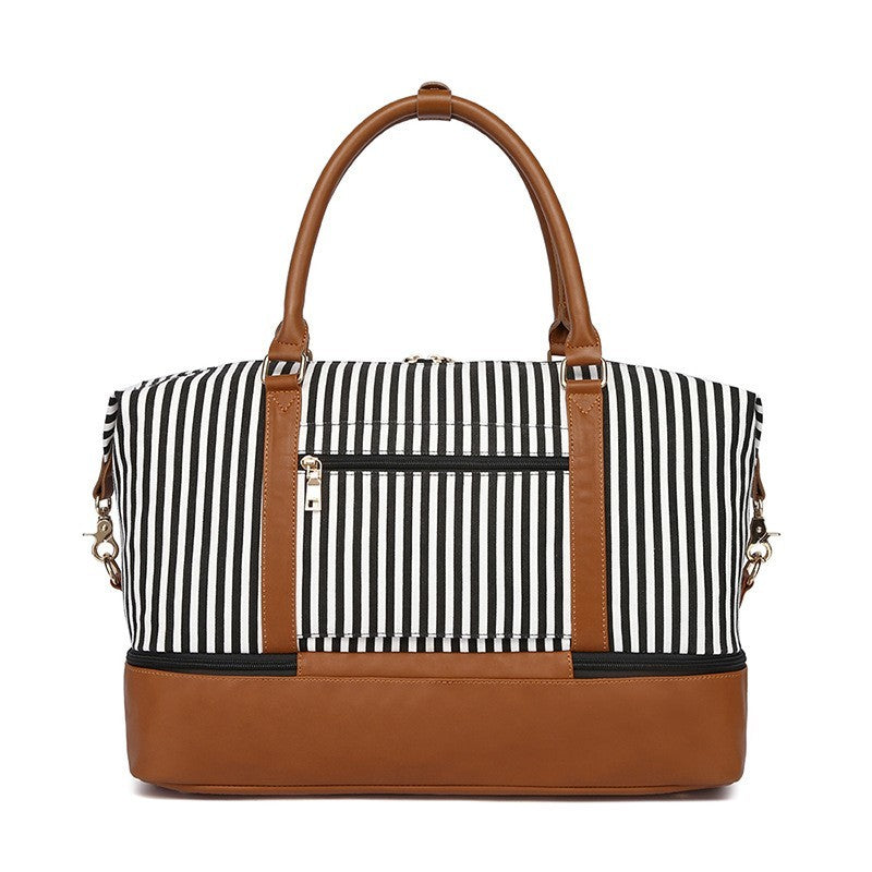 Nova Striped Travel Bag