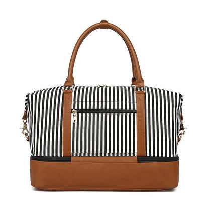 Nova Striped Travel Bag