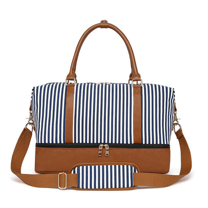 Nova Striped Travel Bag