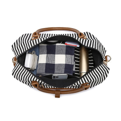 Nova Striped Travel Bag