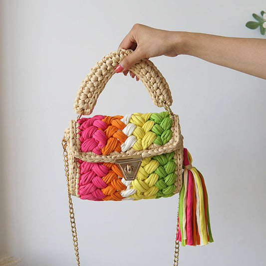 Nova Handwoven Crossbody Bag