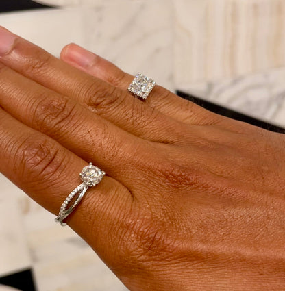 Princess Cut Ring (Infinity)