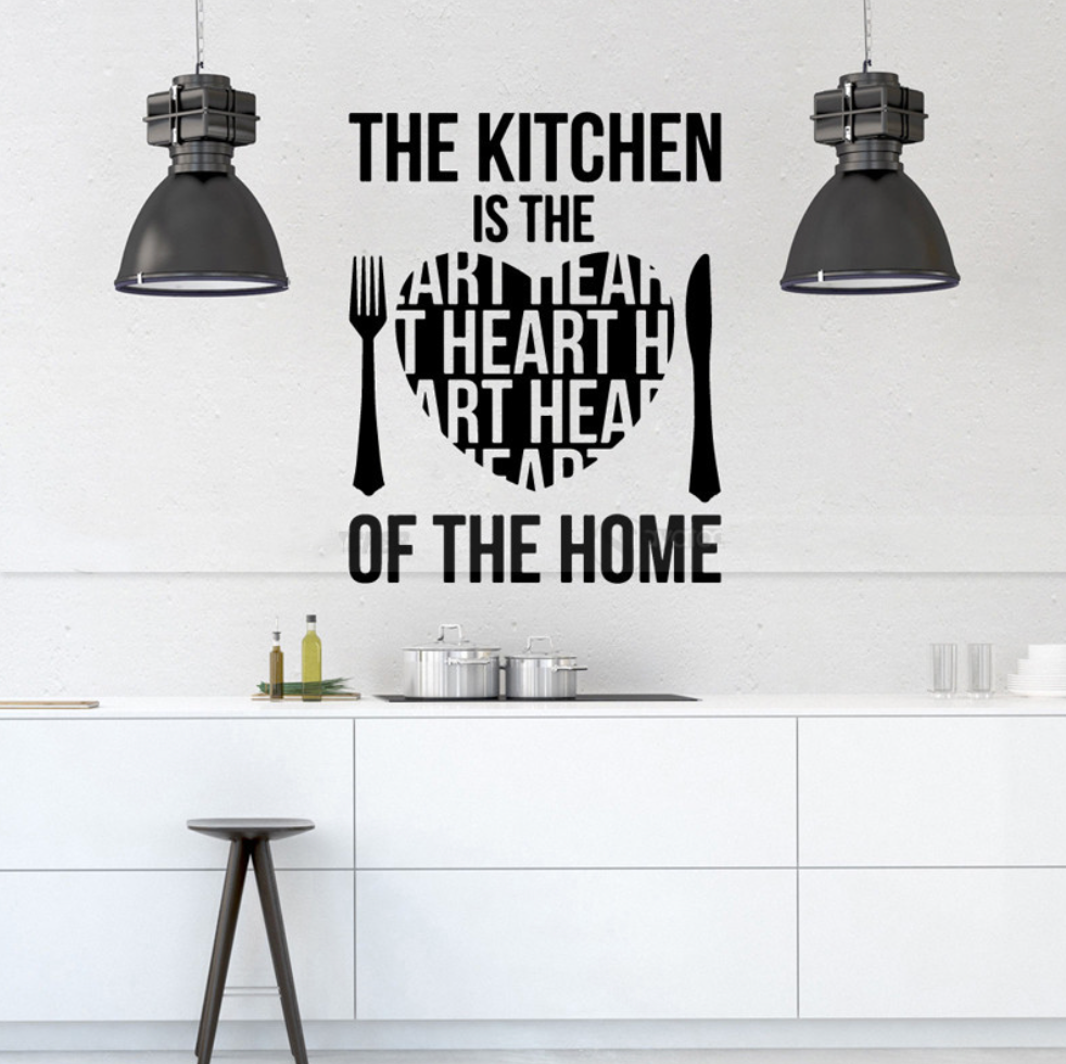 Kitchen Wall Art (Heart)