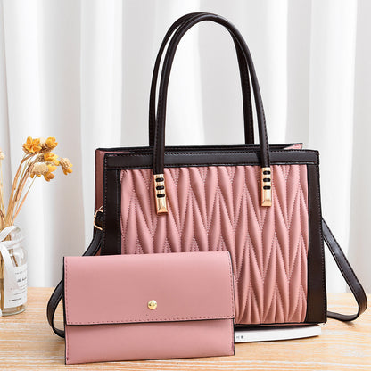 Nova Striped Shoulder Bag