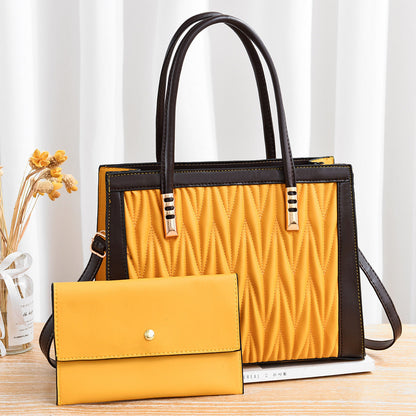 Nova Striped Shoulder Bag