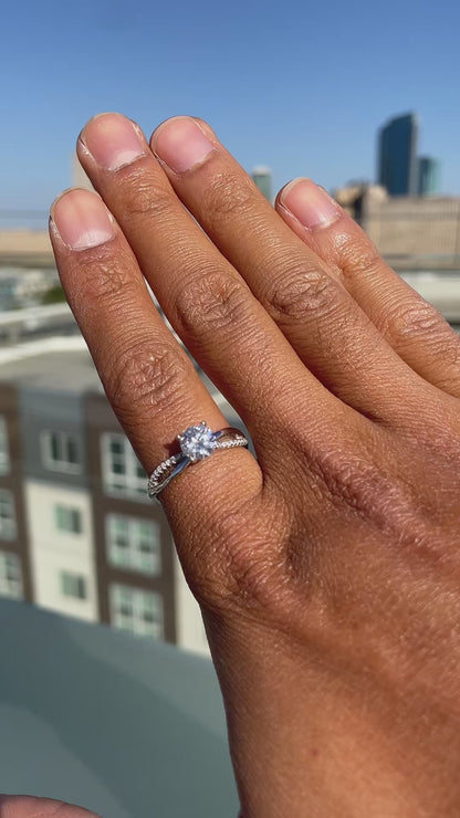 Princess Cut Ring (Infinity)